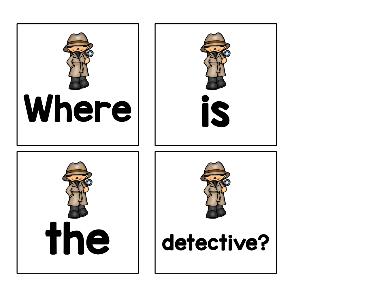 Community Helper Sentence Scramble | Kindergarten