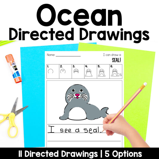 Ocean Directed Drawings