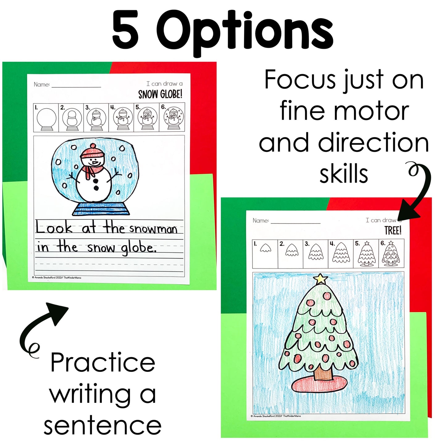 December Directed Drawings