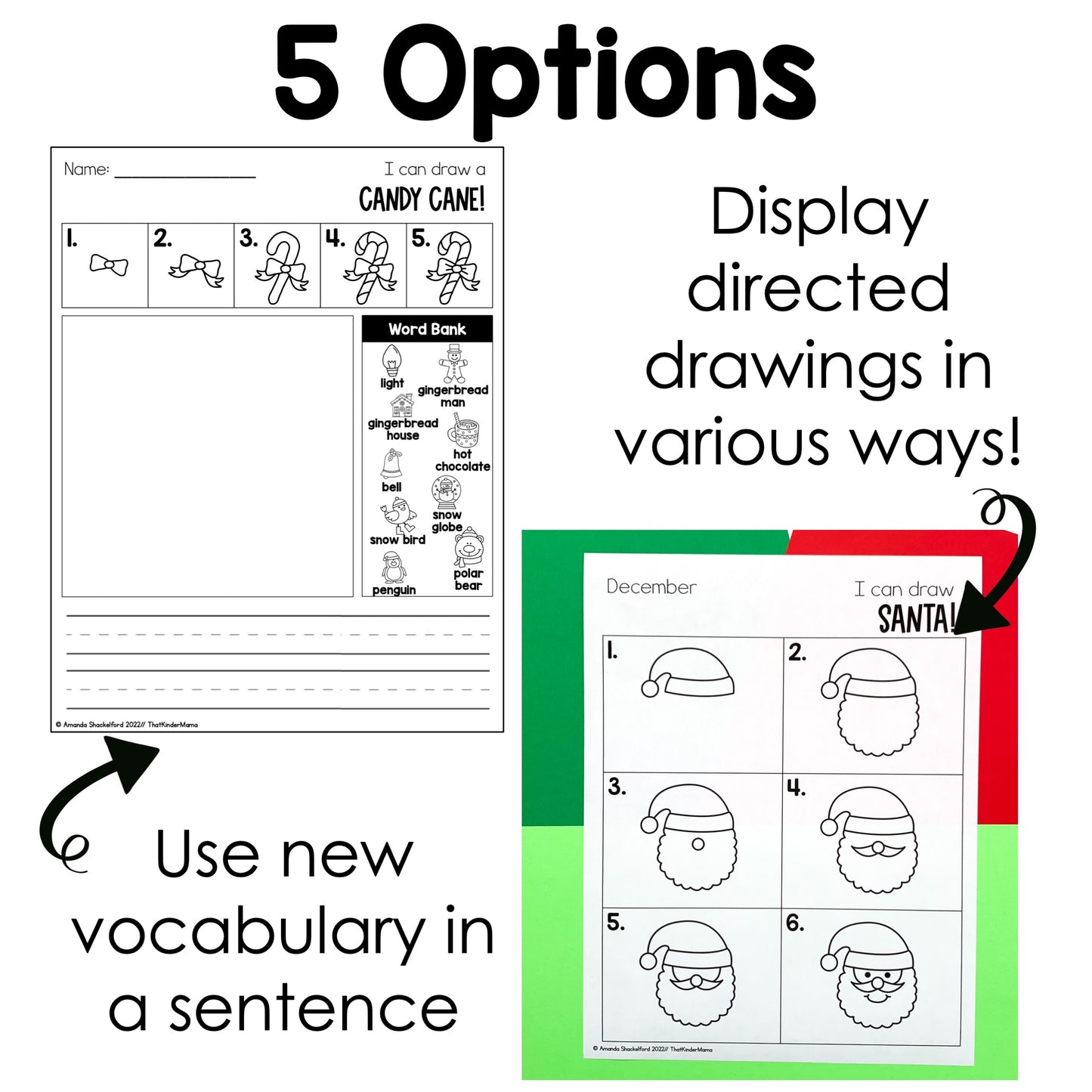 December Directed Drawings