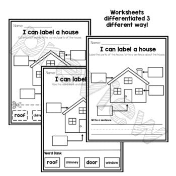 I Can Label a Picture | Kindergarten Writing | Workshop | Labeling