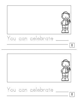 Holidays Around the World | Writing Book | Kindergarten