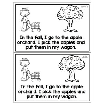 I Can Make Applesauce | Emergent Reader | Apples