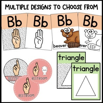 Pastel Rainbow Dalmatian Classroom Decor Bundle | Editable