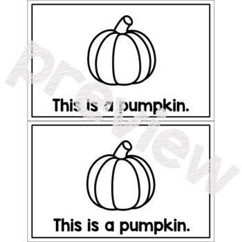 Parts of a Pumpkin | Emergent Reader | Pumpkins