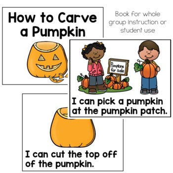 How to Carve a Pumpkin | Pumpkin Sequencing | Jack-o-lantern