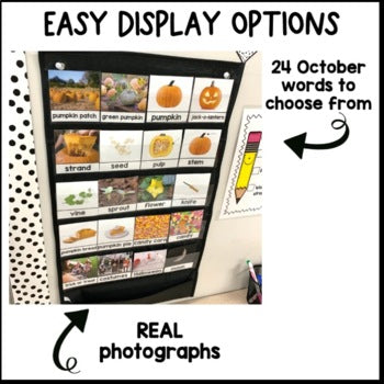 October Writing Center | Nonfiction Pictures | Real Pictures | Editable