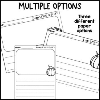 October Writing Center | Nonfiction Pictures | Real Pictures | Editable