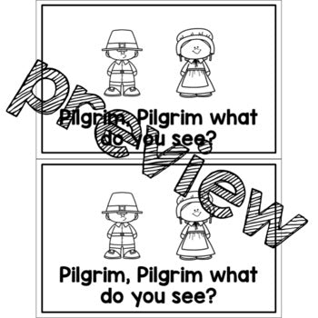 Turkey, Turkey What Do You See? | Emergent Reader | Turkeys