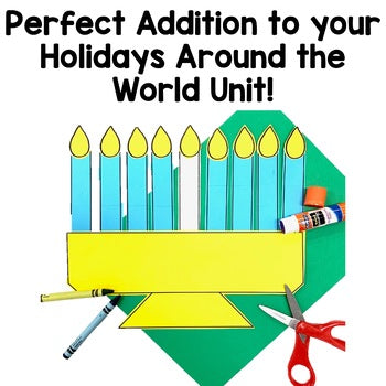 Hanukkah Craft | Menorah | Dreidel | Holidays Around the World