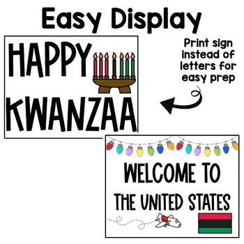 Kwanzaa Craft | Kinera | Unity Cup | Holidays Around the World