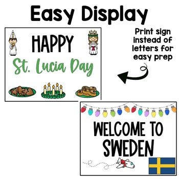 St Lucia Craft | Holidays Around the World | Christmas in Sweden