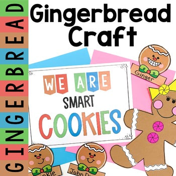 Gingerbread Craft with Bulletin Board