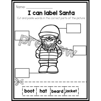 I can Label Winter | December | Holidays