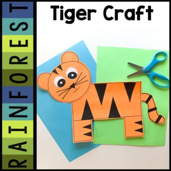 Tiger Craft | Rainforest | Zoo Animals