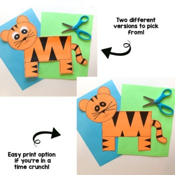 Tiger Craft | Rainforest | Zoo Animals