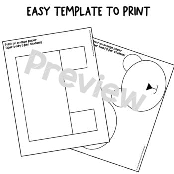 Tiger Craft | Rainforest | Zoo Animals