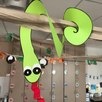 Snake Craft | Rainforest | Zoo Animals |