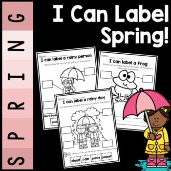 I can Label Spring | March | April | May