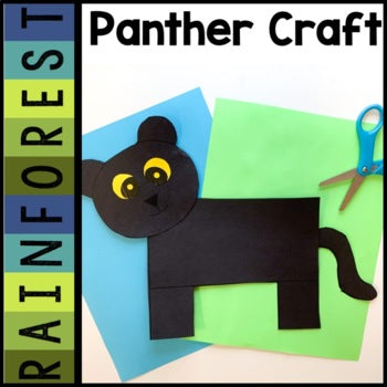 Panther Craft | Rainforest | Zoo Animals |