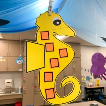 Seahorse Craft |  Ocean | Aquatic Animals | Zoo Animals