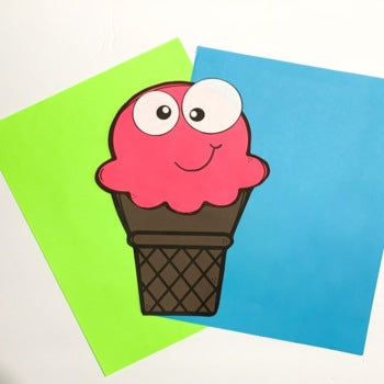 Ice Cream  Bulletin Board Craft | End of the Year