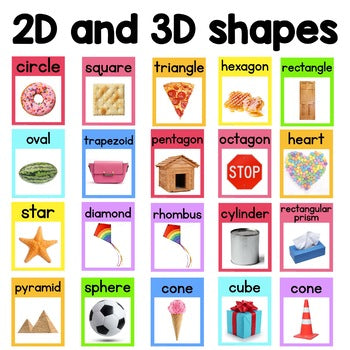 Nonfiction 2D and 3D Shapes | Real Pictures