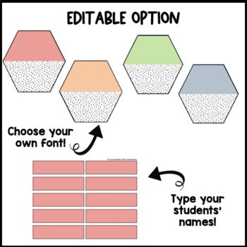 Pastel Rainbow Birthday Chart | Editable | Dalmatian | Bulletin Board Display