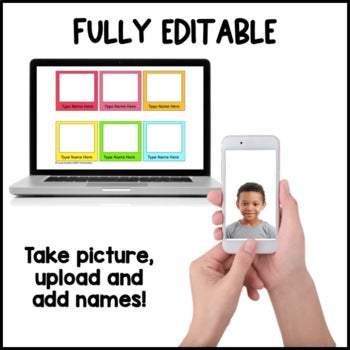 Editable Student Book Bin Labels | Real Pictures