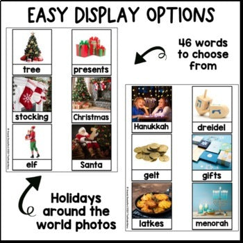 December Writing Center | Nonfiction Pictures | Real Pictures | Editable