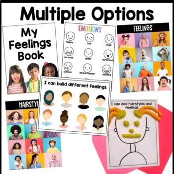 Emotions and Feelings Playdough Mats | Calming Corner