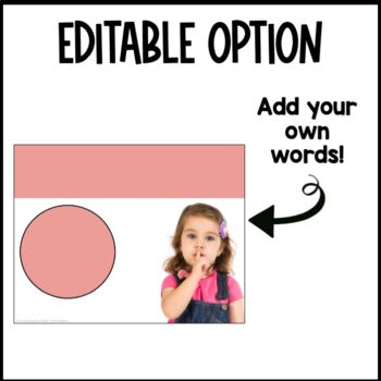 Voice Level Posters Real Pictures | Nonfiction | Editable | Pastel