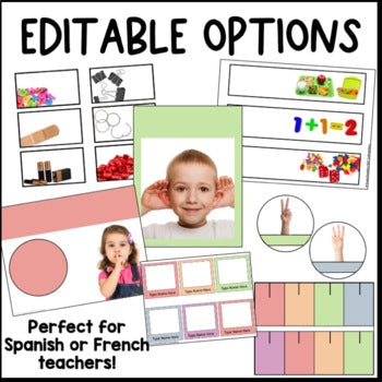 Pastel Rainbow Nonfiction Classroom Decor Bundle | Real Pictures