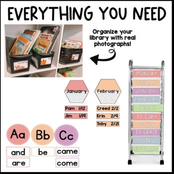 Pastel Rainbow Nonfiction Classroom Decor Bundle | Real Pictures