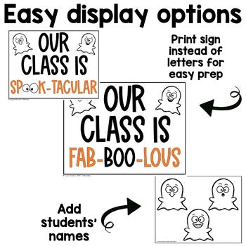 Ghost Craft | Halloween Bulletin Board