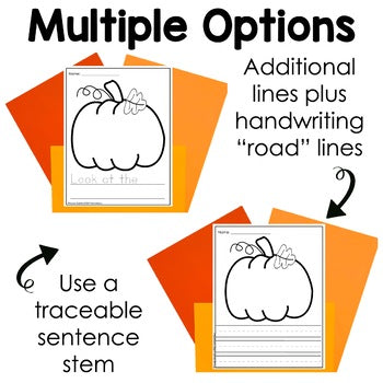 Pumpkin Tear Art Craft | October Craft | Fine Motor