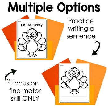 Turkey Tear Art Craft | November Craft | Fine Motor