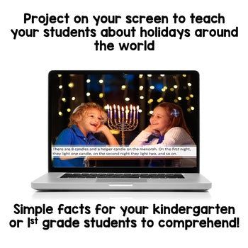 Holidays Around the World PowerPoint | Anchor Charts | Emergent Readers