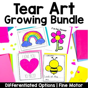 Monthly Tear Art Growing Bundle