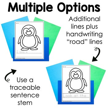 Penguin Tear Art Craft | Winter Craft | Fine Motor