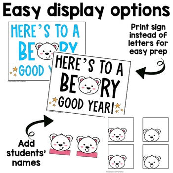 Polar Bear Craft | Winter Bulletin Board