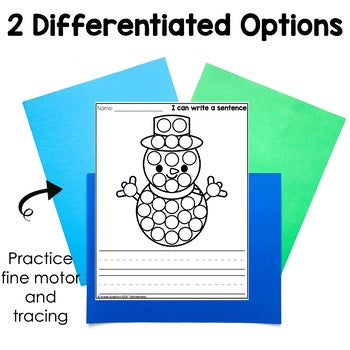 Winter Dot Marker Activities | Bingo Dot Markers | Fine Motor