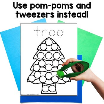 Winter Dot Marker Activities | Bingo Dot Markers | Fine Motor